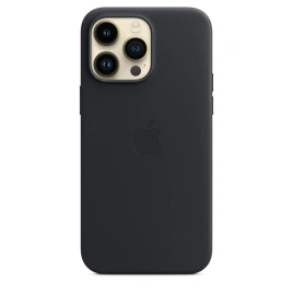 Кожаный чехол Apple MagSafe для iPhone 14 Pro Midnight