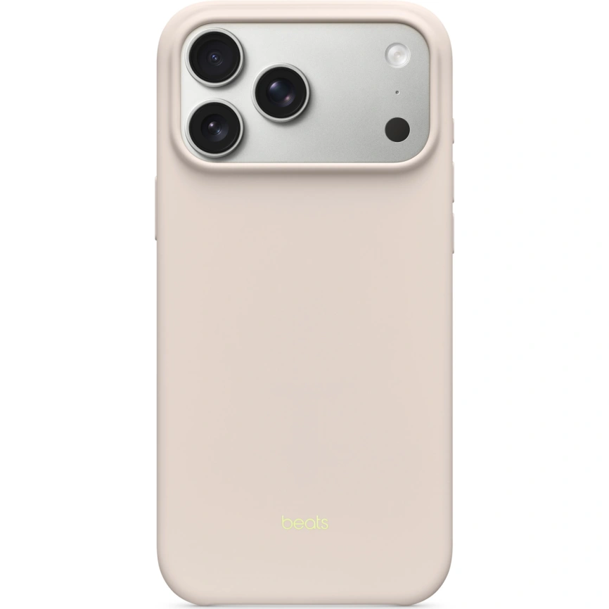 Чехол Beats Case with MagSafe and Camera Control для iPhone 17 Pro Max Lime Stone фото 1