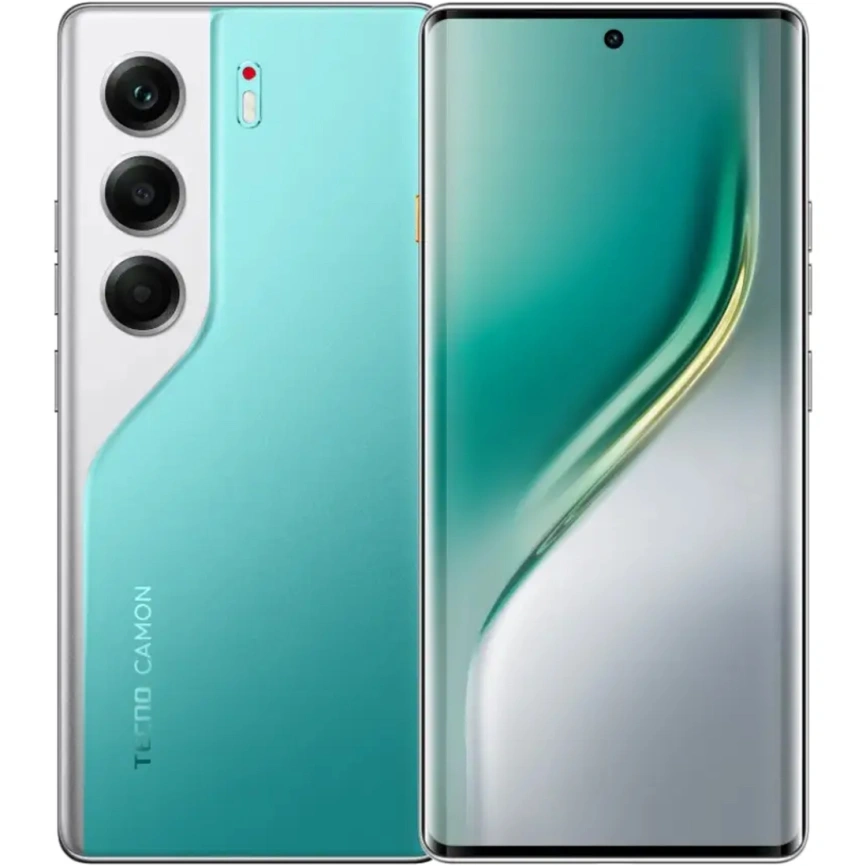 Смартфон Tecno Camon 40 Pro 8/256Gb Emerald Lake Green фото 1