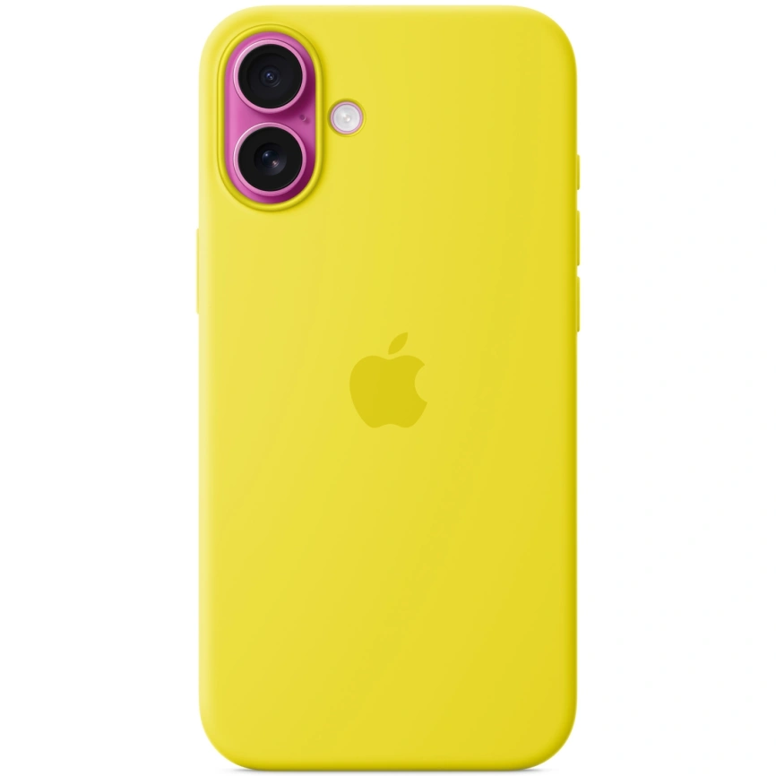 Чехол Apple Silicone Case with MagSafe для iPhone 16 Plus Star Fruit фото 5