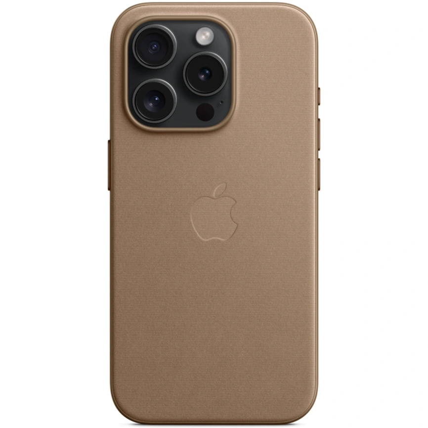 Чехол Apple FineWoven with MagSafe для iPhone 15 Pro Taupe фото 4