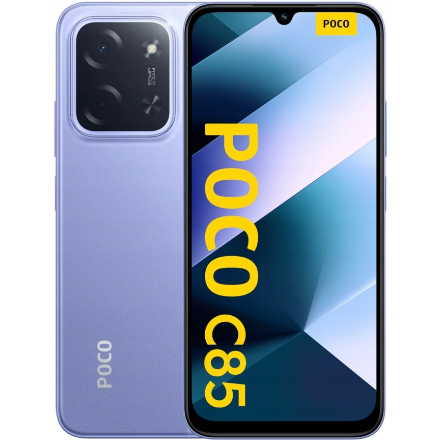 Смартфон Xiaomi Poco C85 6/128Gb Purple EAC фото 4