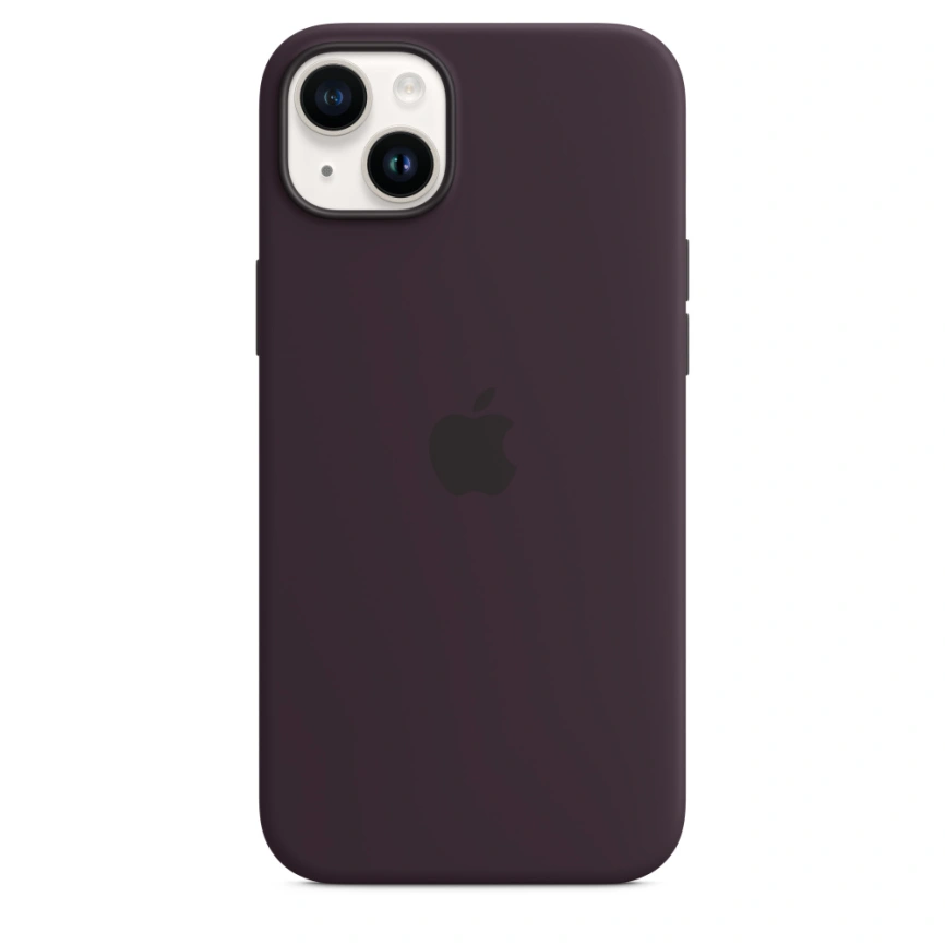 Силиконовый чехол Apple MagSafe для iPhone 14 Elderberry фото 4