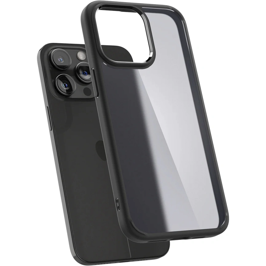 Чехол Spigen Ultra Hyibrid для iPhone 15 Pro (ACS06709) Frost Black фото 1