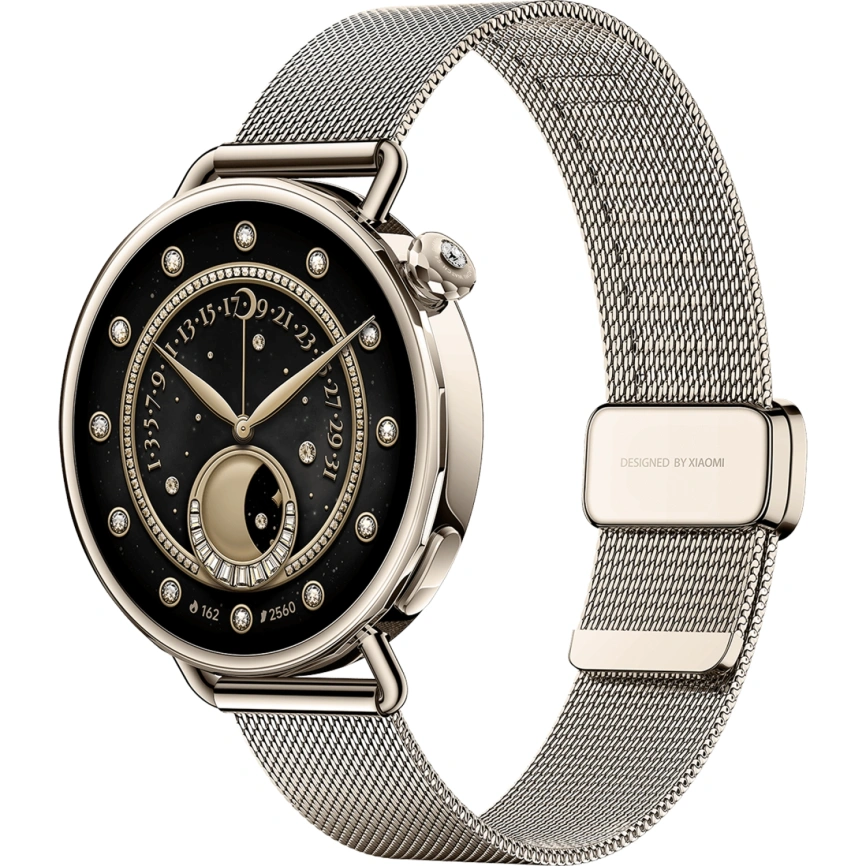 Смарт-часы Xiaomi Watch S4 41mm Milanese Strap Sunset Gold фото 1
