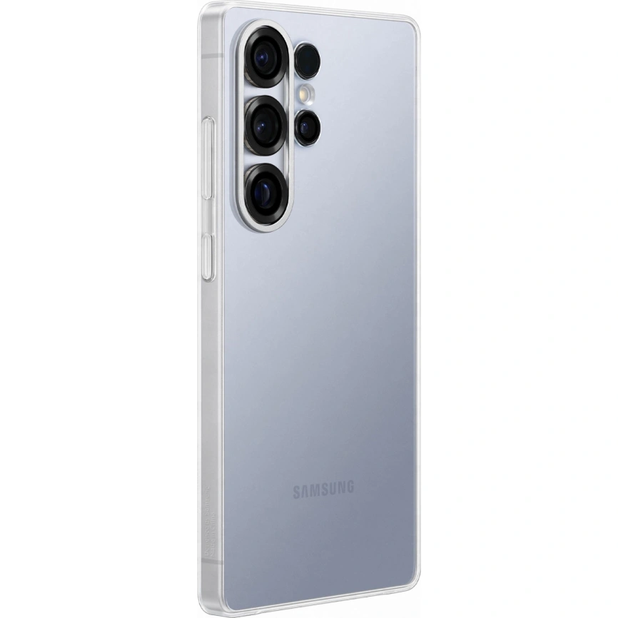 Чехол Samsung Silicone Case для Galaxy S25 Ultra Transparent Case фото 2